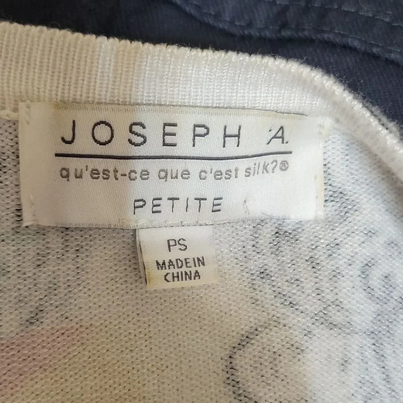 JOSEPH ABBOUD Floral Sweater PS - Picture 8 of 8